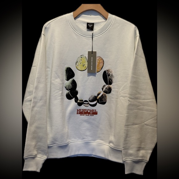 Herschel Supply Company White Sweatshirt - Picture 4 of 11